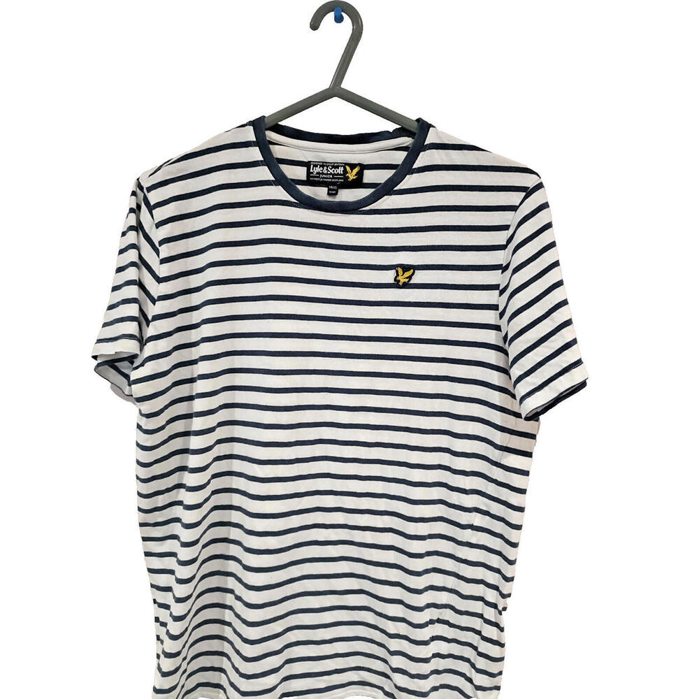 Lyle &  Scott Junior 14/15yrs  Stripped Shortsleeve